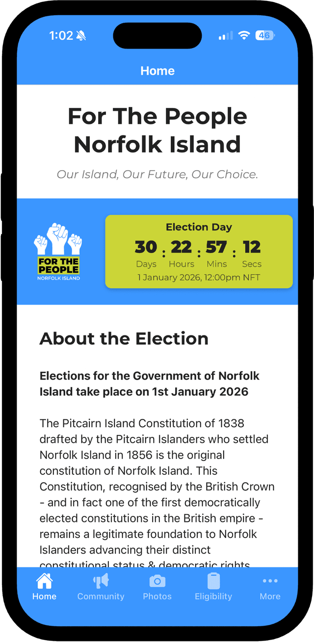 FTPNI App Screenshot